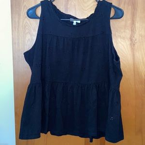 Maurices Black Tank Top